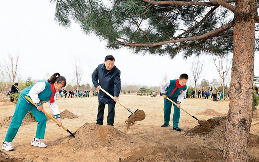 習近平：努力建設人與自然和諧共生的現代化