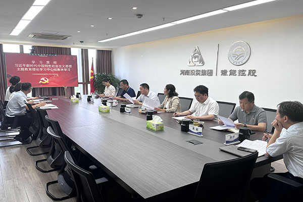 <strong>豫能新能源 | 主題教育入腦入心，扎實見效</strong>